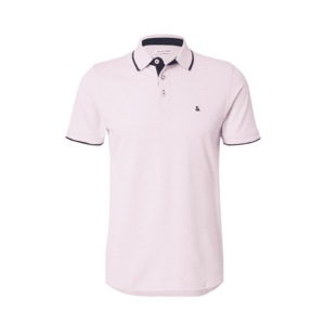 JACK & JONES Póló 'JJEPAULOS' tengerészkék / rózsaszín kép