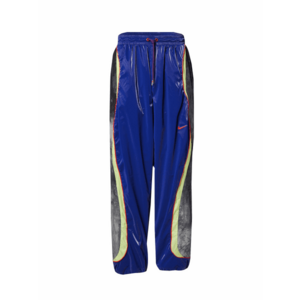 Nike Sportswear Nadrág sötétkék / világos sárga / antracit / világospiros kép