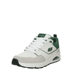 SKECHERS Rövid szárú sportcipők 'UNO - RETRO ONE' smaragd / fehér kép