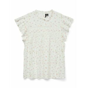 VERO MODA Blúz 'VMTRINE' olíva / rózsaszín / fehér kép