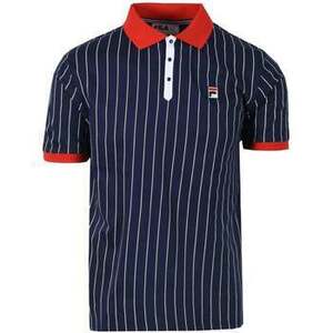Pólók / Galléros Pólók Fila BB1 Classic Striped Polo Shirt Navy/ Red kép
