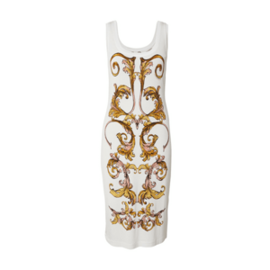 Versace Jeans Couture Ruha barna / aranysárga / rózsaszín / fehér kép