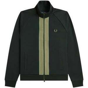 Melegítő kabátok Fred Perry Chenille Tape Track Top Jacket Night Green kép