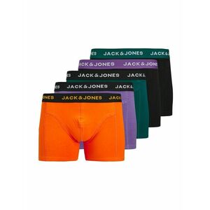 Jack & Jones Plus Boxeralsók sötétzöld / lila / sötét narancssárga / fekete kép
