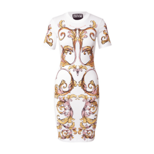Versace Jeans Couture Ruha 'ACTIVE' sárga / fehér kép
