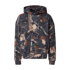 HOLLISTER Tréning póló barna / cappuccinobarna / zöld / fekete kép