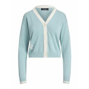 Lauren Ralph Lauren Kardigán világoskék / fehér kép