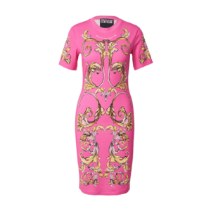 Versace Jeans Couture Ruha 'ACTIVE' barna / arany / világos-rózsaszín / fekete kép