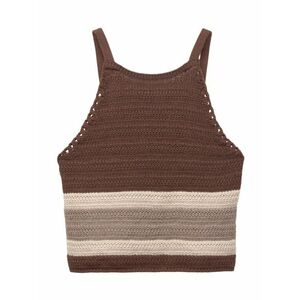 Pull&Bear Stick felső bézs / barna / taupe kép