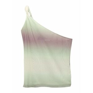 Pull&Bear Top bézs / pasztellzöld / lila kép