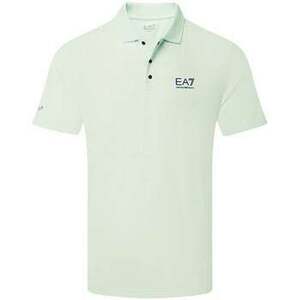 Pólók / Galléros Pólók Ea7 Emporio Armani Tennis Pro VENTUS7 Polo Shirt Pale Blue Mint kép