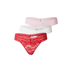 Lindex String bugyik 'Lacey' rózsaszín / piros / fehér kép