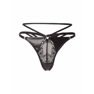 Hunkemöller String bugyik 'Nadia' fekete kép