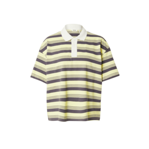 Monki Oversize póló sárga / fekete kép