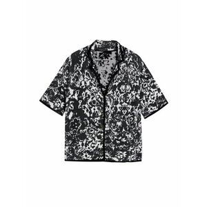 Desigual Blúz fekete / fehér kép