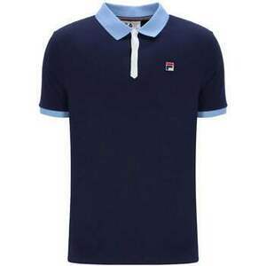Pólók / Galléros Pólók Fila Panatta 2 Polo Shirt Navy/Vista Blue/White kép