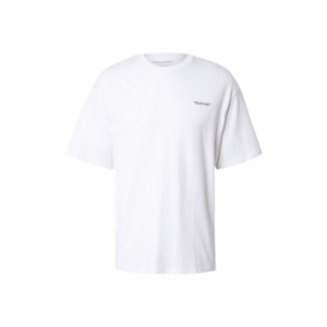 JACK & JONES Póló 'JJCRINKLE' fekete / fehér kép