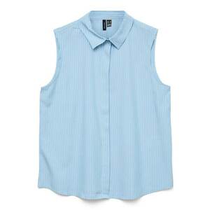 VERO MODA Blúz 'VMNORA' világoskék / fehér kép