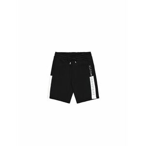 ALPHA INDUSTRIES Sportnadrágok fekete / fehér kép