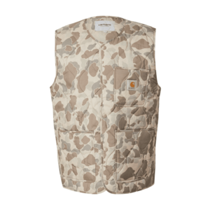 Carhartt WIP Mellény 'Skyton' ekrü / barna / szürke / világosszürke kép
