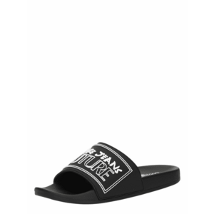 Versace Jeans Couture Papucs 'FONDO' fekete / fehér kép