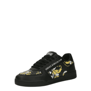 Versace Jeans Couture Rövid szárú sportcipők 'FONDO BROOKLYN' sárga / fekete / fehér kép