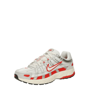 Nike Sportswear Rövid szárú sportcipők 'P-6000' bézs / piros / ezüst / fehér kép