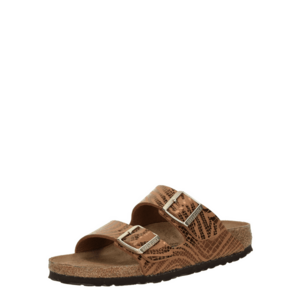 BIRKENSTOCK Papucs 'Arizona' konyak / umbra kép