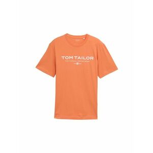 TOM TAILOR Póló korál / fehér kép