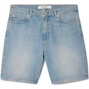 Rövidnadrágok Lacoste Straight Fit Denim Bermuda Shorts Blue kép