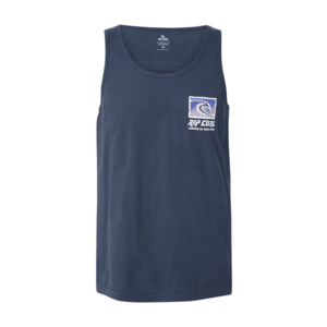 RIP CURL Póló 'RAW ENERGY TRAD' tengerészkék / sötétkék / narancs / fehér kép