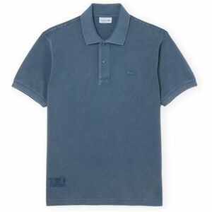 Pólók / Galléros Pólók Lacoste Classic Fit L1212 Wash Effect Polo - Blue kép