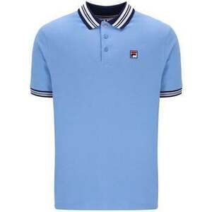 Pólók / Galléros Pólók Fila Faraz Tipped Polo Shirt Vista Blue/ Navy/White kép