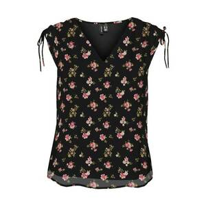 Vero Moda Petite Blúz 'VMSMILLA' olíva / magenta / fáradt rózsaszín / fekete kép