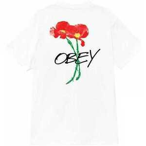Pólók / Galléros Pólók Obey poppies kép