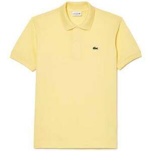 Pólók / Galléros Pólók Lacoste Classic Fit Polo Shirt Pastel Yellow kép