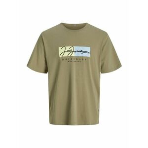 Jack & Jones Plus Póló 'JORFREDERIKSBERG' világoskék / pasztellsárga / olíva / fekete kép