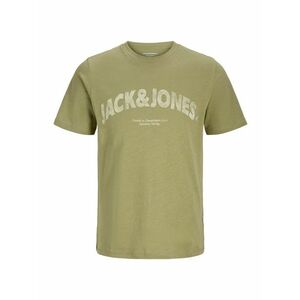 Jack & Jones Plus Póló 'JORAlmeria' olíva / fehér kép