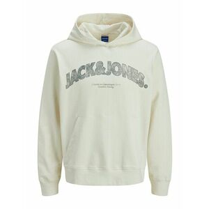 Jack & Jones Plus Tréning póló 'JORAlmeria' sötétszürke / gyapjúfehér kép