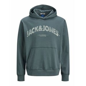 Jack & Jones Plus Tréning póló 'JORAlmeria' ciánkék / pasztellzöld kép