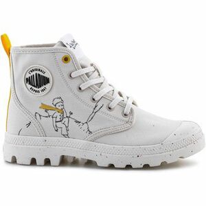 Magas szárú edzőcipők Palladium Pampa-Petit Prince 74449-180-M Cream White kép