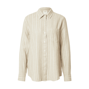 GAP Blúz 'EASY' khaki / fehér kép