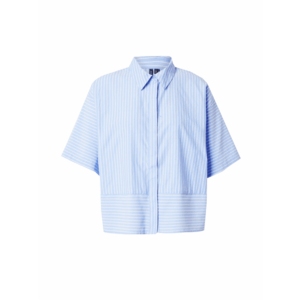 VERO MODA Blúz 'VMHANNA' világoskék / fehér kép