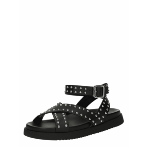 STEVE MADDEN Szandálok 'My Bestie-S' fekete / ezüst kép