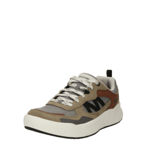 SKECHERS Rövid szárú sportcipők 'CYRUS' tengerészkék / gesztenyebarna / bazaltszürke / khaki kép