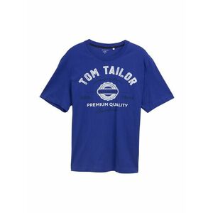 TOM TAILOR Men + Póló encián / fekete / fehér kép