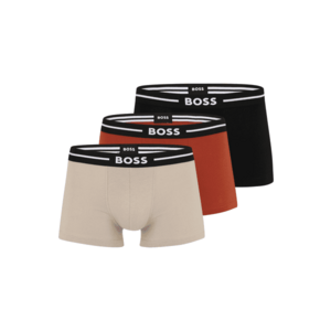 BOSS Boxeralsók 'Bold' sötét bézs / sötétvörös / fekete / fehér kép