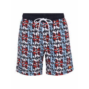 ELLESSE Rövid fürdőnadrágok világoskék / piros / fekete / fehér kép