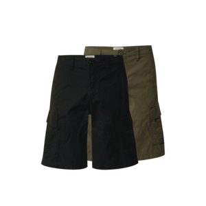 JACK & JONES Cargo nadrágok 'JPSTCOLE MATEO' olíva / fekete kép