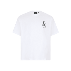 Lyle & Scott Big&Tall Póló 'Emblem' fekete / fehér kép